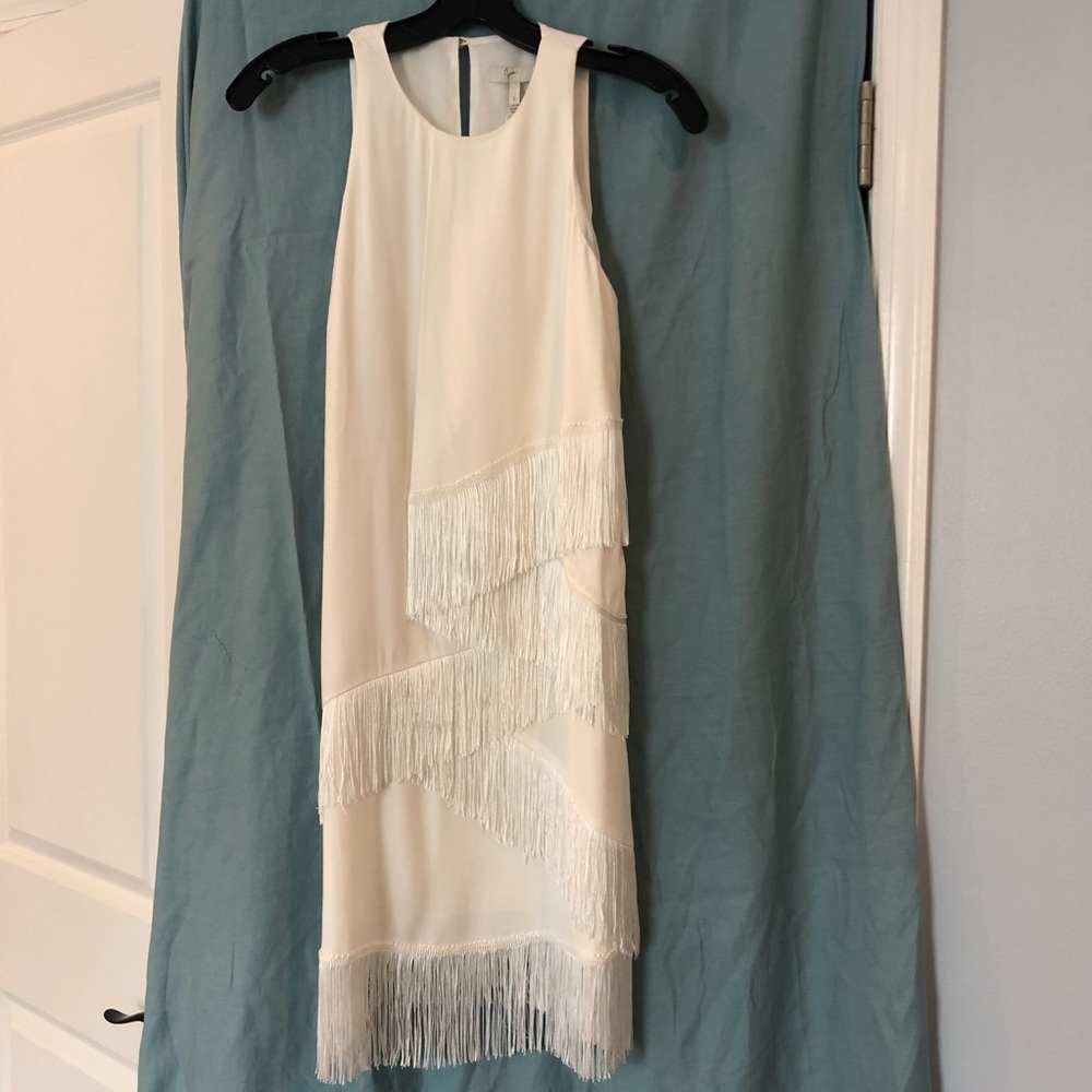 Joie Amiyah Sheath Fringe Dress